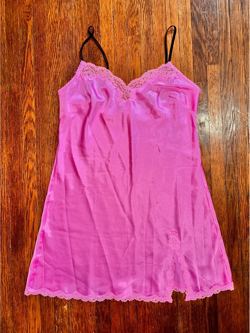 Victoria‘s Secret Medium Pink Lace Slip Lingerie Nightgown